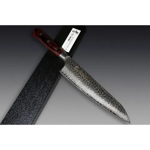 Sakai Takayuki 33-Layer VG10 Damascus Hammered Japanese Chefs Gyuto Knife 210mm